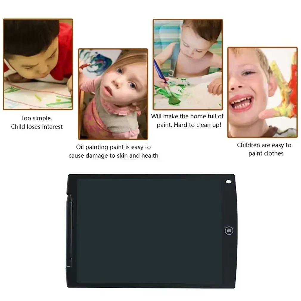 8.5" / 10 '' / 12 '' LCD Writing Tablet Drawing Pad, Erasable E-writer, Office Writing Board, Digital Drawing Pad, Doodle Board , Magic Book